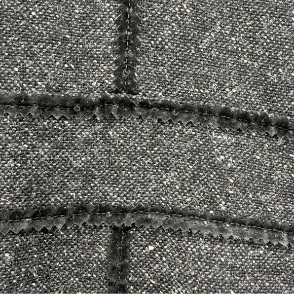 Sigrid Olsen 2 Piece Suit Shift Dress Blazer Jacket Gray Tweed Wool Blend | Sz 6 - Picture 11 of 15